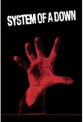 Inspired Finds System Of A Down Canvas Poster Set Heavy Metal Album Wall Art Decor red Hand Minimal Poster 19.69x27.56in Unframed