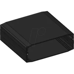 X40-110 100 - Ober-/Unterschale, 105,8 x 38,7 x 100 mm, schwarz, IP65