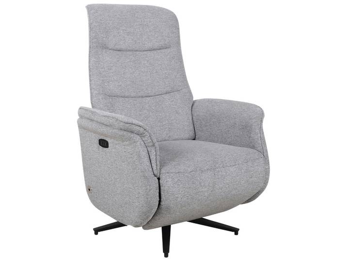 Cantus Relaxsessel, Grau, Metall, Textil, 71x108-73x89-162 cm, Relaxfunktion, Liegefunktion, Wohnzimmer, Sessel, Relaxsessel