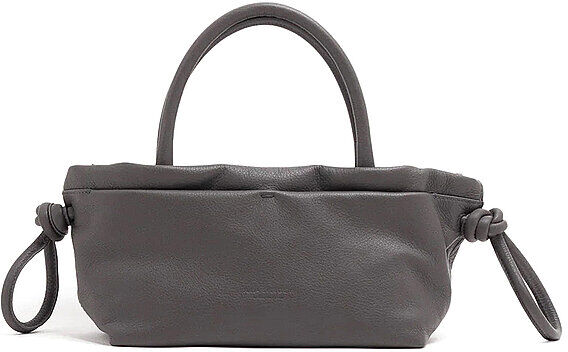 JULIA SKERGETH Ledertasche - Henkeltasche TAKEAWAY SLOUCH Small grau EG