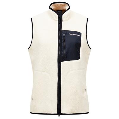 Peak Performance - Naturerush Pile Vest - Fleeceweste Gr XL weiß