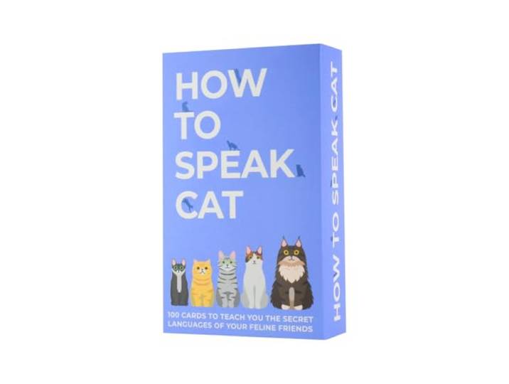 Gift Republic GR490104 100 Hoe Cat Cards te spreken