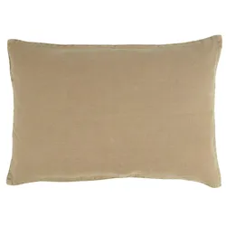 IB Laursen Kissenbezug Leinen 60x40 cm, 60 x 40 cm, cognac