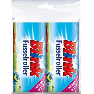 Blink Fusselrolle-Ersatzrolle 3016536, 21 Blatt pro Rolle, Rollenbreite 10 cm, 2 Stück