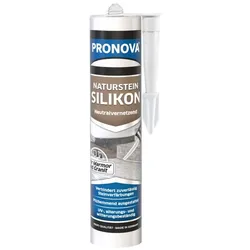 Pronova Natursteinsilikon Weiß