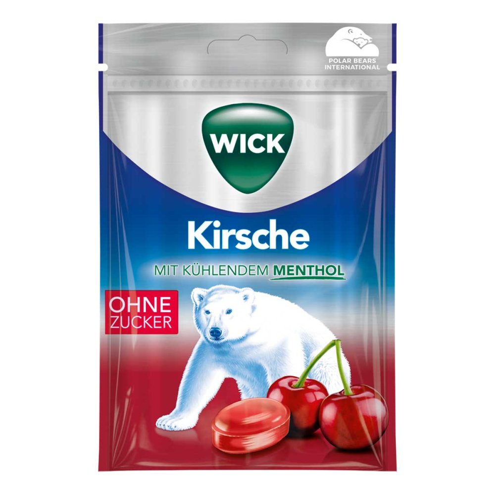 Dallmann's Pharma Candy GmbH Wick Wildkirsche & Eukalyptus Bonbons ohne Zucker Btl 12595352