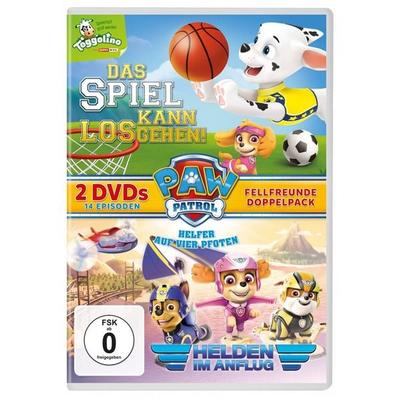 Paw Patrol: Das Spiel kann losgehen & Paw Patrol: Helden im Anflug, DVD