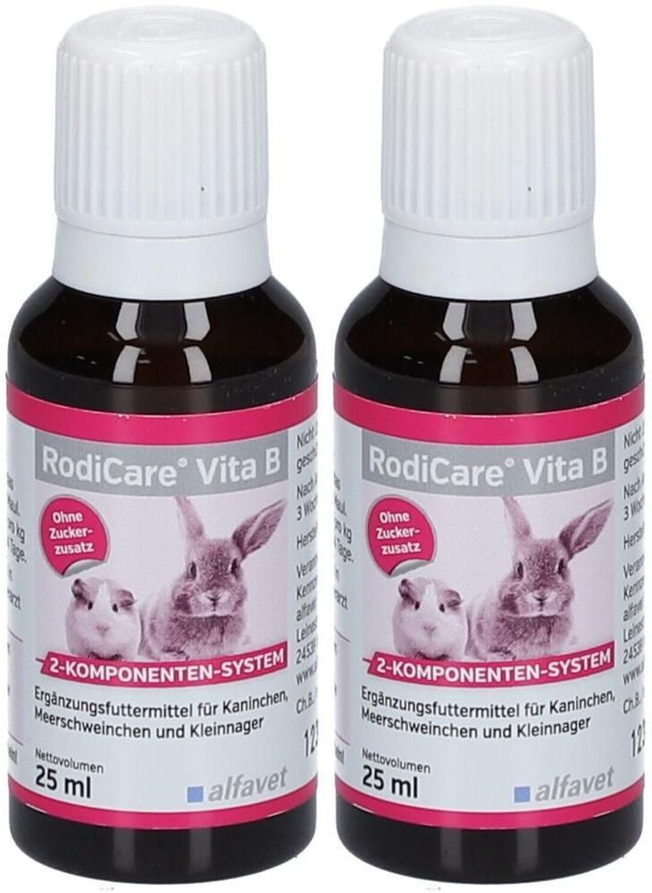 Rodicare Vita B flü.f.Kanin./Kleinnager/Meerschw. 2x 2x25 ml Flüssigkeit