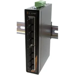 Exsys GmbH 8-Port Industrie Ethernet Switch -8*10/100Tx (8 Ports), Netzwerk Switch