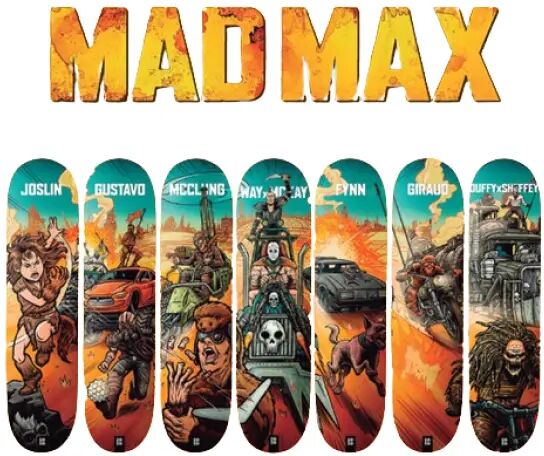 Skateboard Deck Plan B Mad Max (8.375" - Chris Joslin)
