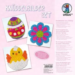 Ursus Knüddelbilder-Set "Frühling", 6 Stück