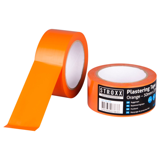 Stroxx Afplaktape voor schilderen en schoonmaken, Breedte: 5 cm, Lengte: 33 meter