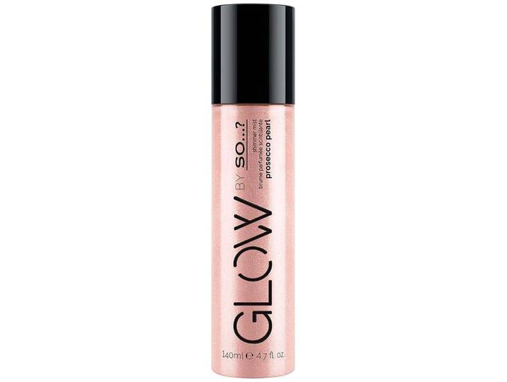 So...? Glow by SO Pros. Pearl Shim/spray 140ml