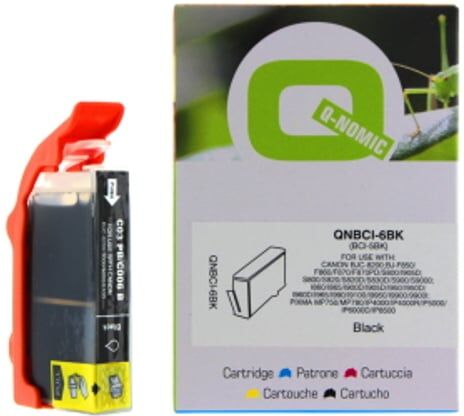 Q-Nomic BCI-6BK Cartucho de tinta negro