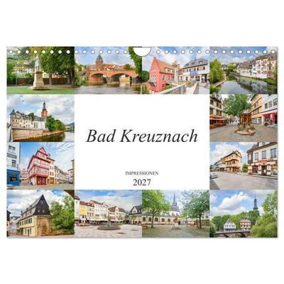 Bad Kreuznach Impressionen (Wandkalender 2027 DIN A4 quer), CALVENDO Monatskalender