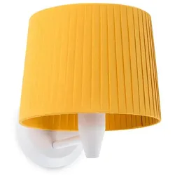 Faro Wandleuchte SAMBA E27, IP20 geklebt, weiß, gelb FAR-64306-36