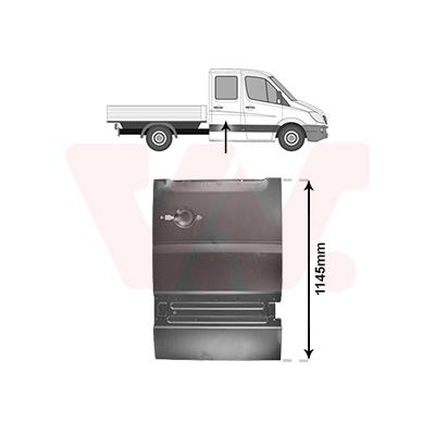 VAN WEZEL Tür, Karosserie 3083178 hinten rechts