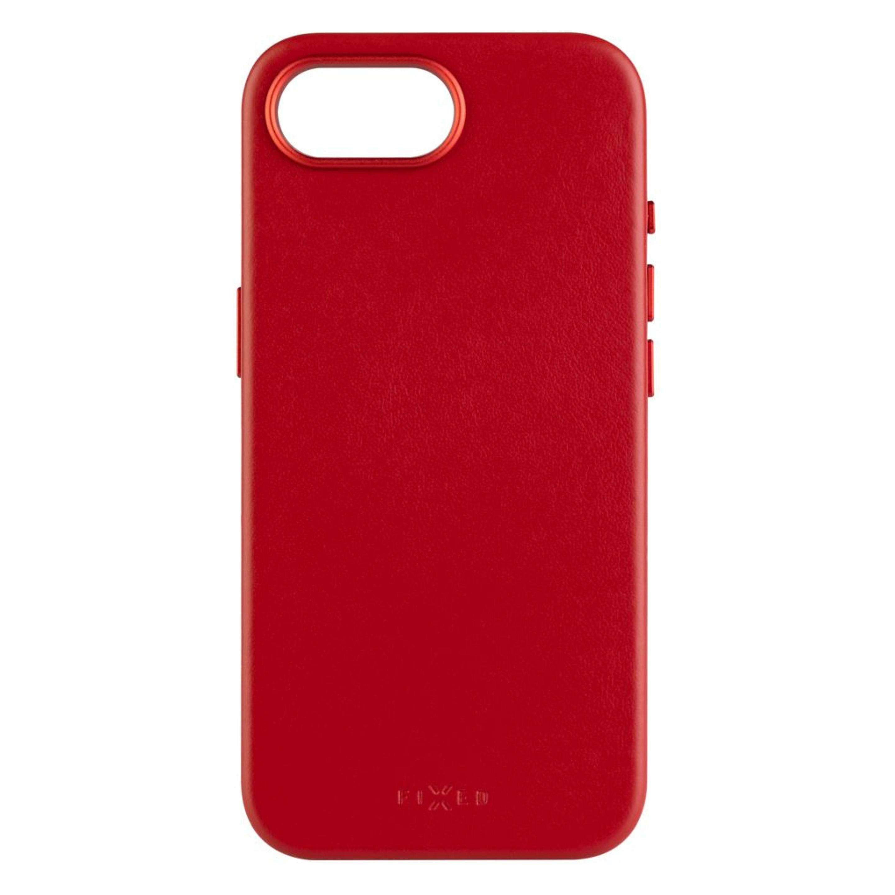 Fixed MagLeather für Apple iPhone 16e (Apple iPhone 16e) (FIXLM-1404-RD)