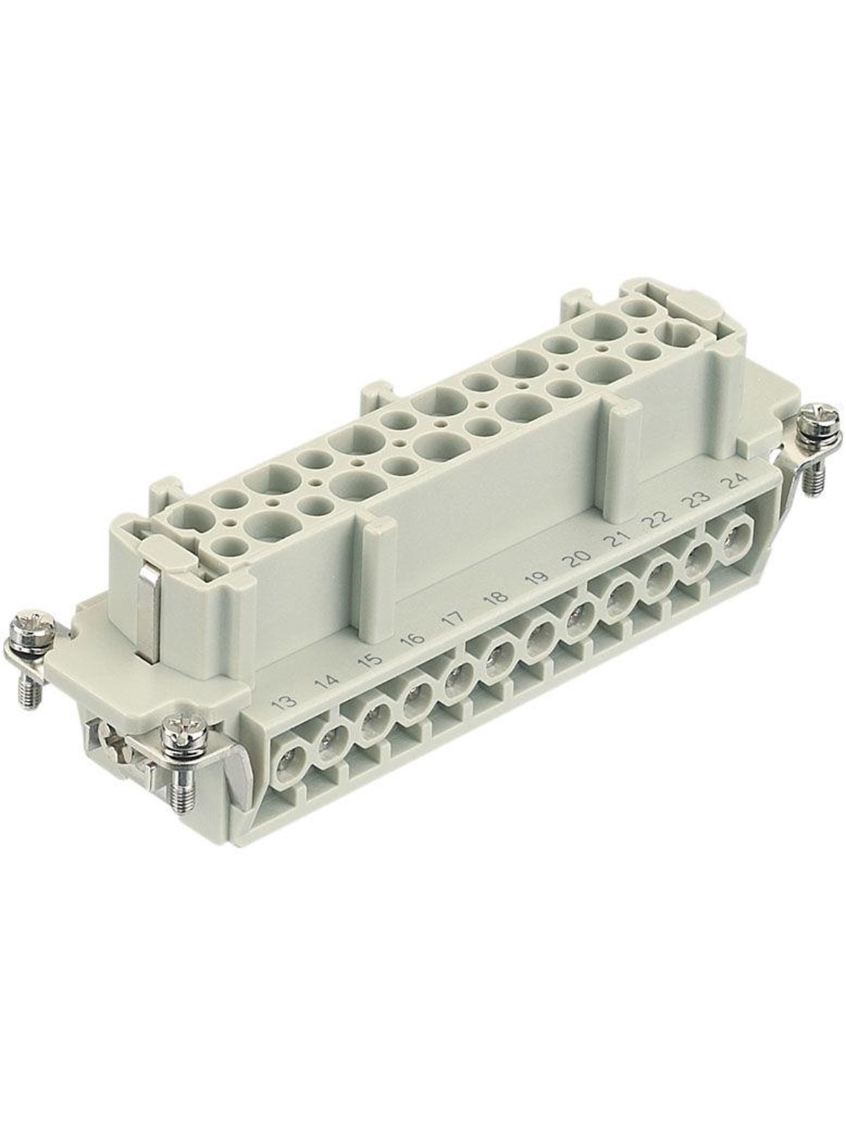Harting Han E 24 pos female insert screw