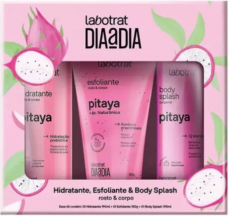 Labotrat Pack Pitaya (Hidratante+Esfoliante+Body Splash)