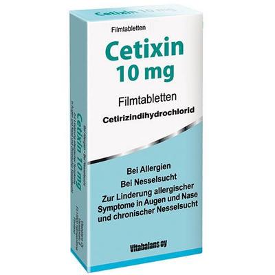 Cetixin 10 mg Filmtabletten 100 St
