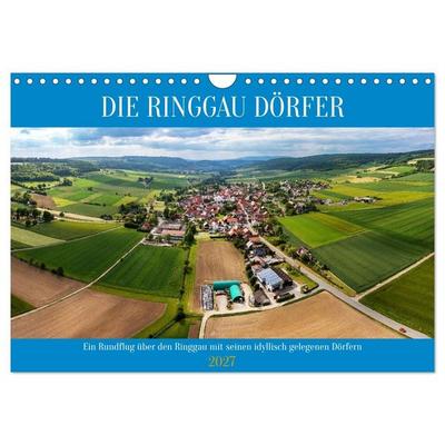 Die Ringgau Dörfer (Wandkalender 2027 DIN A4 quer), CALVENDO Monatskalender