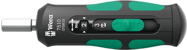 Tournevis dynamométrique Wera Kraftform Safe-Torque Speed, 1-3 Nm, 1/4