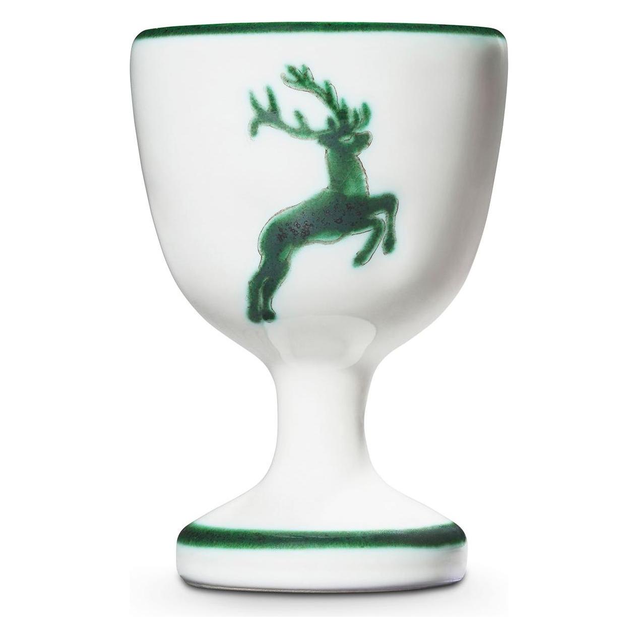 Gmundner Keramik Grüner Hirsch, Eierbecher (H: 7,5cm) (32745185)
