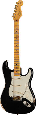 Fender 55 Strat BLK Relic Noir
