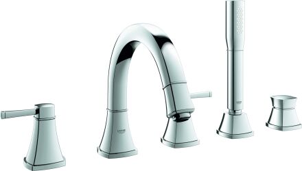 Grohe Grandera Mélangeur bain 5 trous 19919000 chromé
