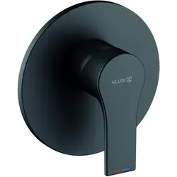 Kludi Zenta SL Brausearmatur 487553965 Unterputzarmatur, Durchflussmenge 28 l/min, mattschwarz