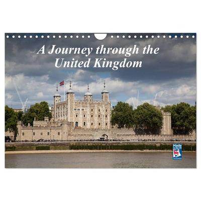 A Journey through the United Kingdom (Wall Calendar 2026 DIN A4 landscape), CALVENDO 12 Month Wall Calendar