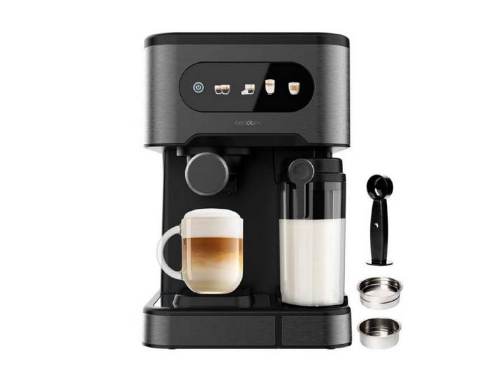 Cecotec Espressomaschine, 1.5l Kaffeekanne, Power Espresso 20 ColdBrew Latte