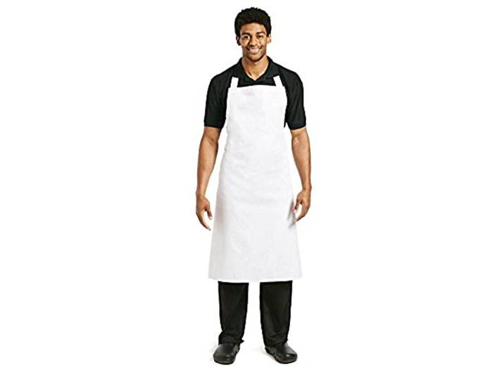 Whites Chefs Kleding Schort Polycotton Wit Extra Grote Keuken Catering
