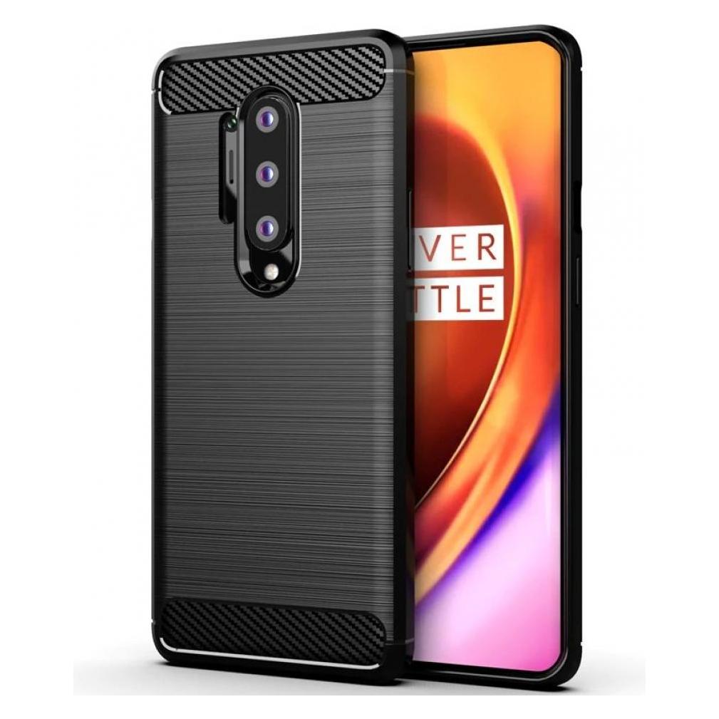 Screenguard OnePlus 8 Pro Hülle Carbon Brushed Soft TPU (OnePlus 8 Pro) (00026226)