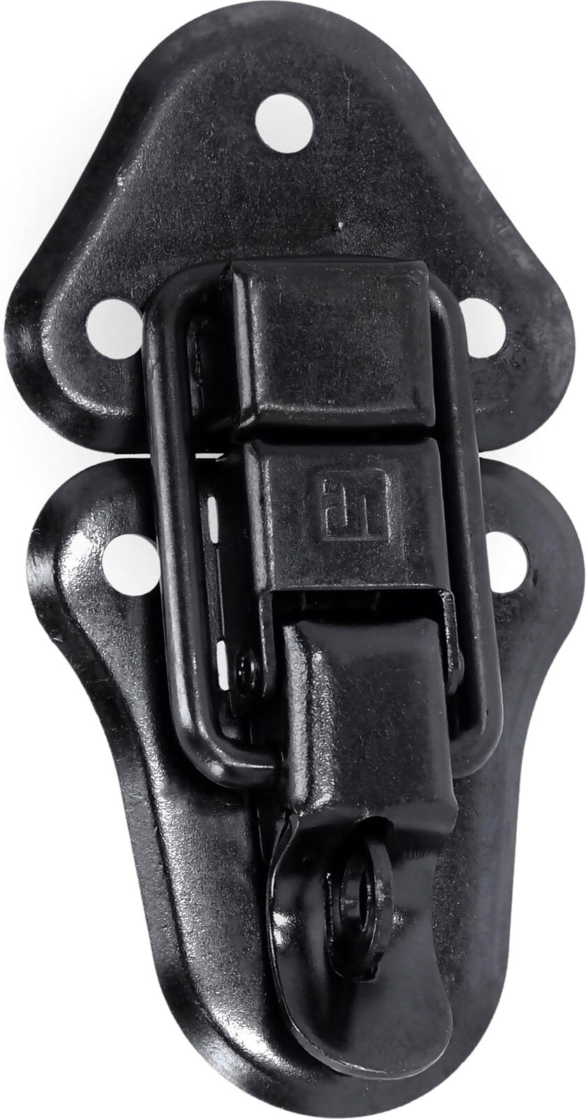 Adam Hall Hardware 1602 Blk - Mittleres Aufbauschloss Ktl, Schwarz