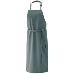 Latzschürze ohne Tasche, B 80 x L100 cm, Fb. graphit : graphit : 65% Polyester 35%Baumwolle 220 g/m2