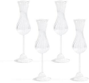 Zodax Mignon Champagne Glasses, Set of 4