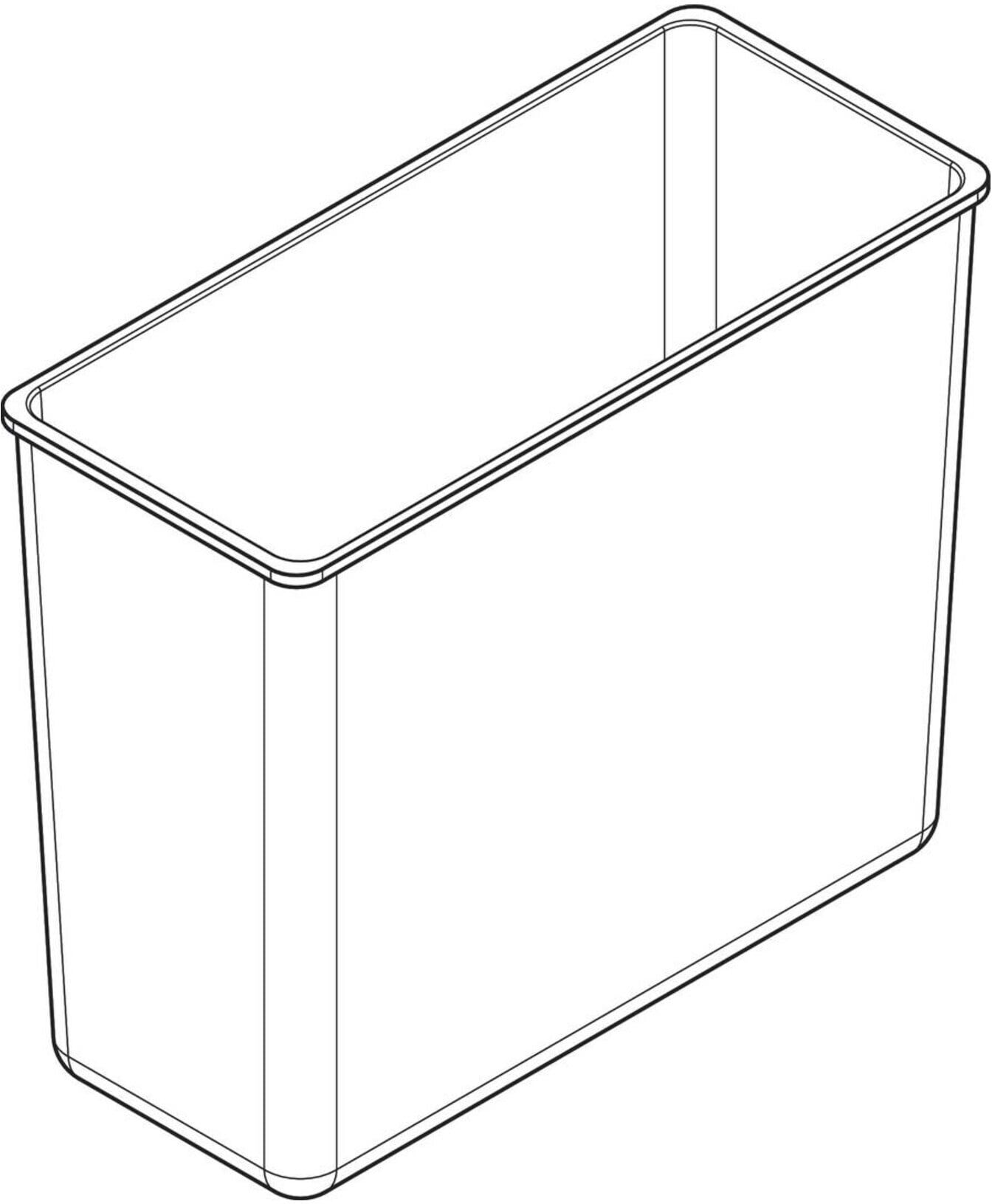 Hansgrohe XtraStoris Abfalleimer 15x30x14 (87695000)