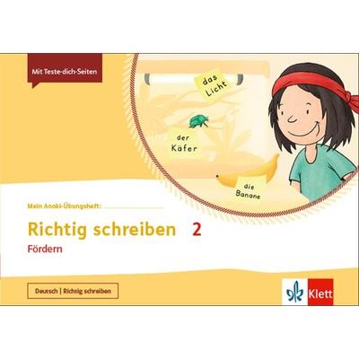 Mein Anoki-Übungsheft. Richtig Schreiben 2. Fördern. Übungsheft Klasse 2, Set von , Klett Schulbuchverlag, 978-3-12-162210-8