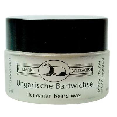 Bartwichse ung.in der Glasdose Golddachs 16 ml Creme