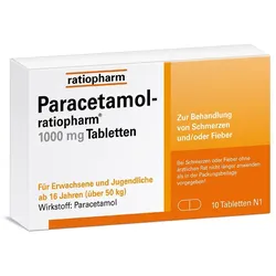 Paracetamol-ratiopharm® 1000 mg 10 St
