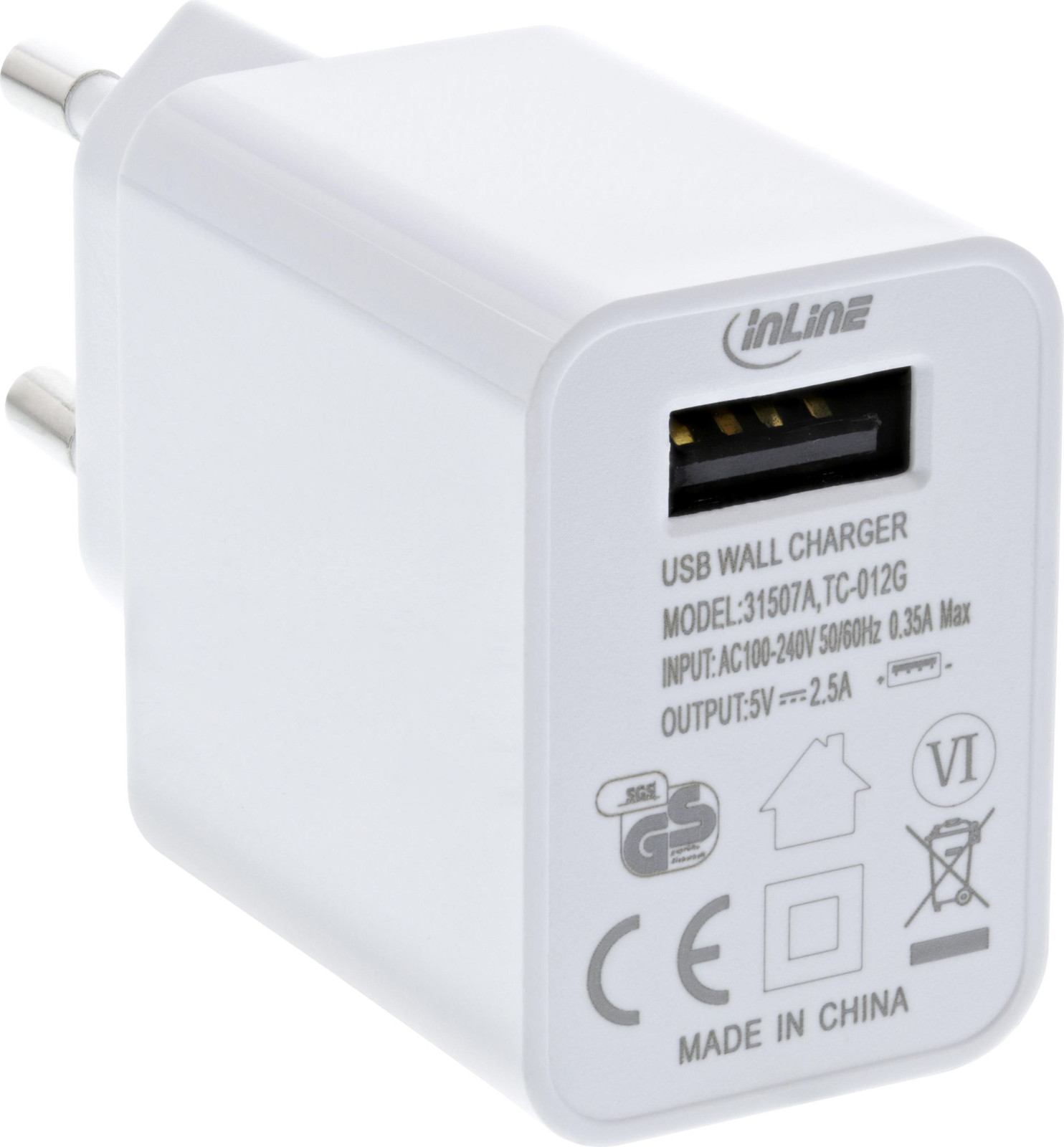 InLine 31507A Interne AC Adapter 5V Wit