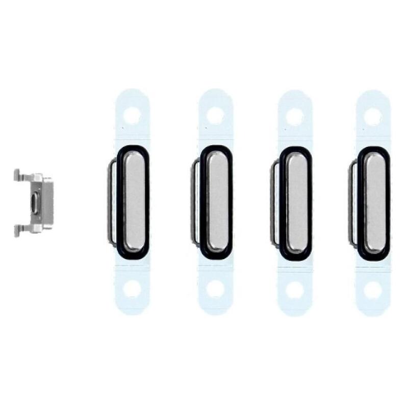OEM Power Volume Mute Button Set für iPhone 6 - silber (Apple iPhone 6) (25445222)