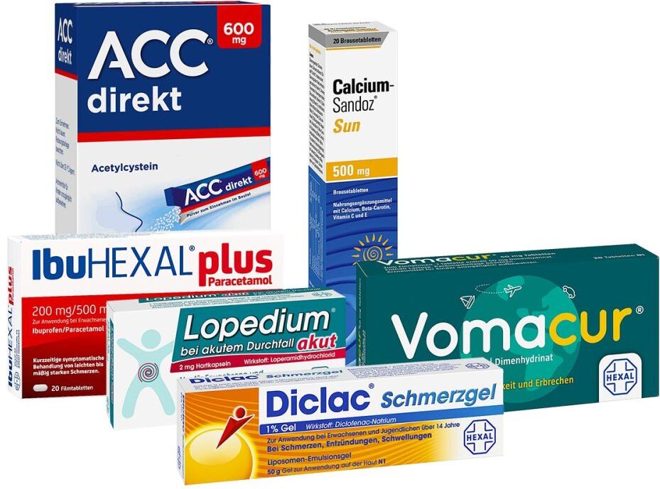 HEXAL Set Reiseapotheke