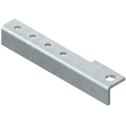 Niedax NIE KAWG12 Konsolenadapter feuerverz. DIN EN ISO 1461 inkl.Zubehör, Elektronikzubehör + Gehäuse, Silber