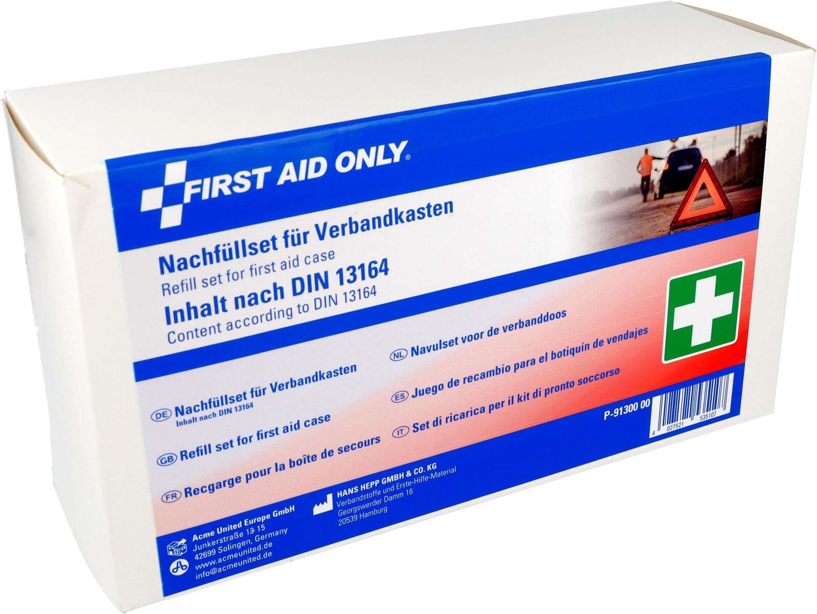 FIRST AID ONLY® Erste-Hilfe-Nachfüllset P-91300 00