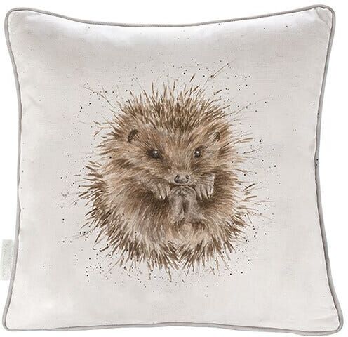 Wrendale Designs 'Awakening Hedgehog' Square Cushion