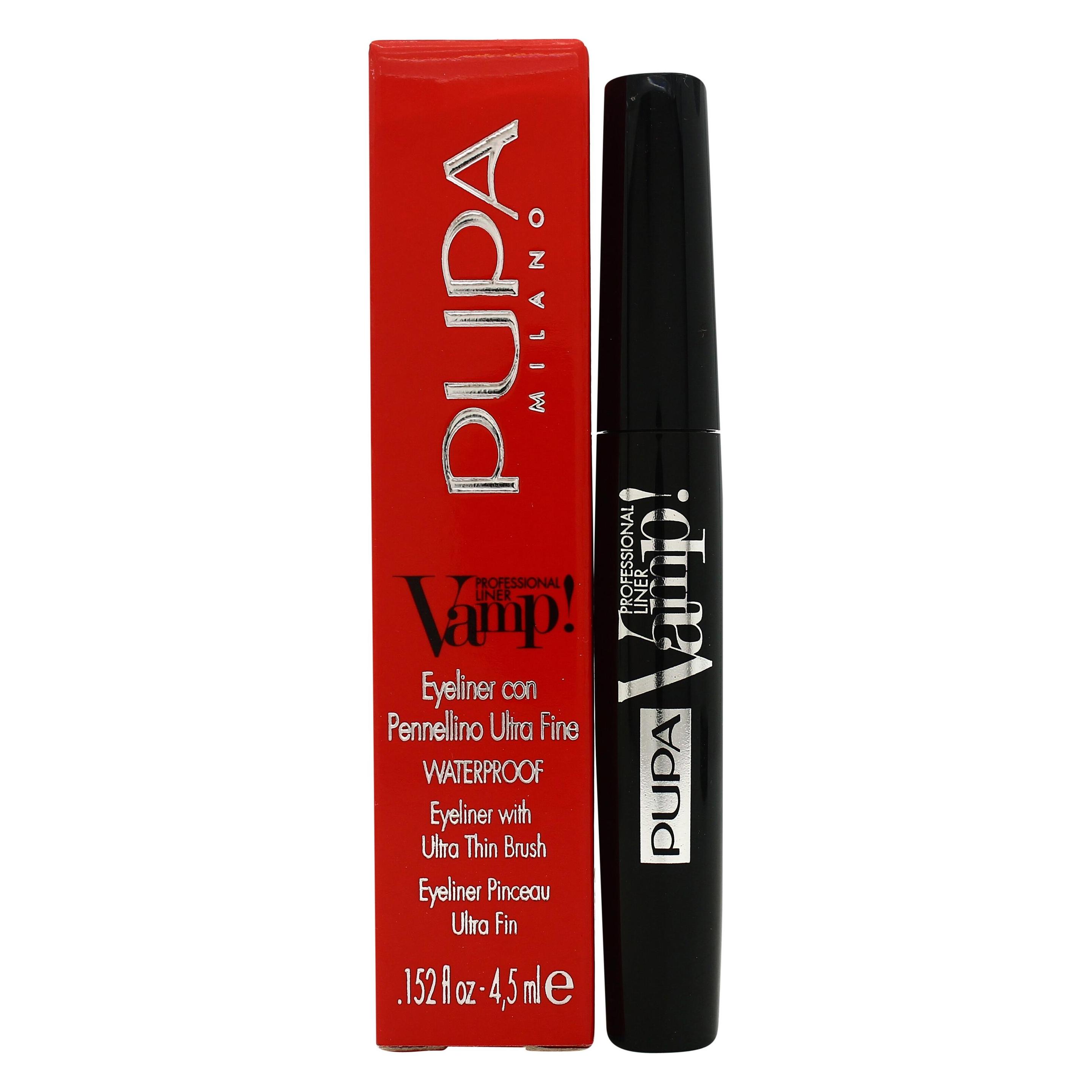 Pupa Milano Vamp! Professional Line extrablack glossy finish (100, Extrablack) (040038100)