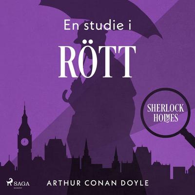 En studie i rött - Arthur Conan Doyle, Audio, 9789185637188